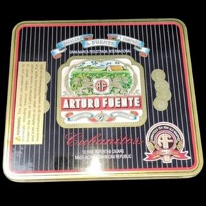 ARTURO FUENTE TIN CIGAR CONTAINER (TIN ONLY)
